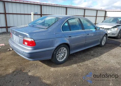 2003 BMW 530 I Automatic из США, поврежденный, VIN WBADT63483CK39606